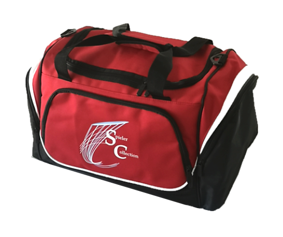 Sporttasche in rot mit Spieler Collection Logo