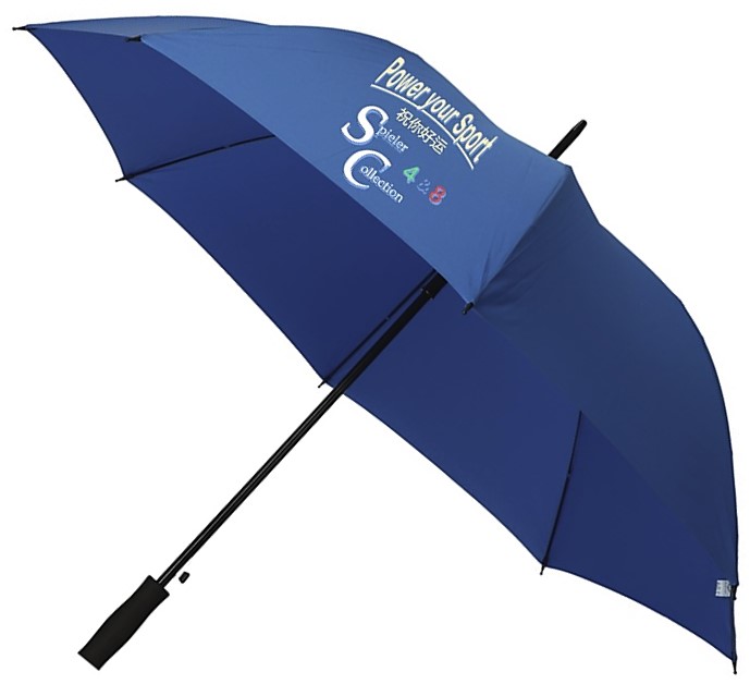Regenschirm mit Power your Sport und Spieler Collection Logo