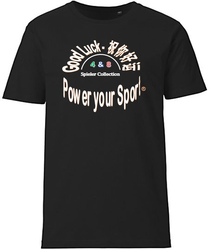 Männer T-Shirt mit Logo Power your Sport Logo.